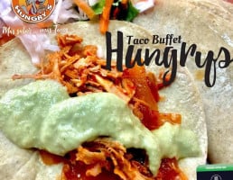 Hungry's Taco Buffet food