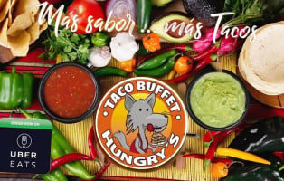 Hungry's Taco Buffet food