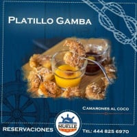 Muelle Gamba food