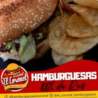 Hamburguesas El Coronel food