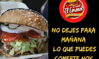 Hamburguesas El Coronel food