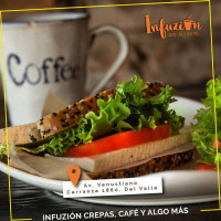 Infuzión Crepas, Café Y Algo Más food