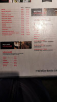 El Apache menu