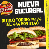 El Coronel Hamburguesas Al Carbón food