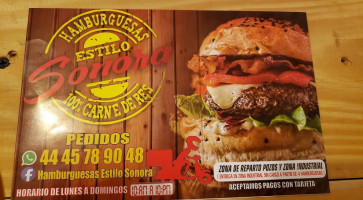 Hamburguesas Estilo Sonora food