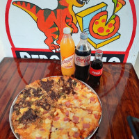 Bebosaurio Pizza food