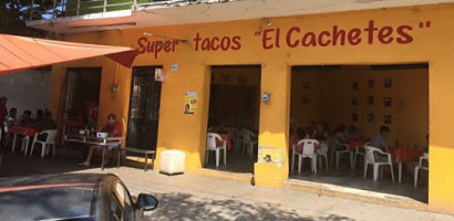 Super Tacos El Cachetes inside