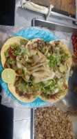 Tacos La Chalana food