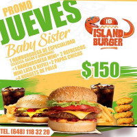 Island Burger food