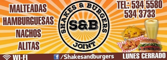 Shakes And Burgers Joint food