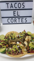 Tacos El Cortés food