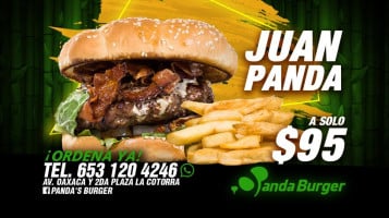 Panda Burger food