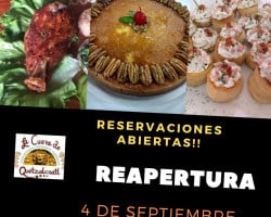 La Cueva De Quetzalcoatl food