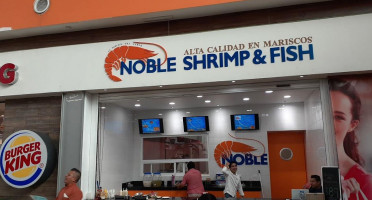 Noble Shrimp Fish inside