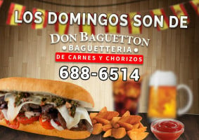 Don Baguetton food