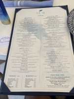 Sur Beach House Los Cabos menu