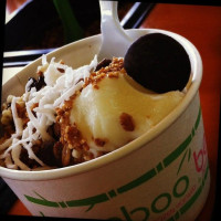 Bamboo Berry Frozen Yogurt food