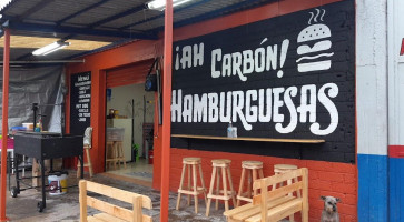 ¡ah Carbón Hamburguesas! food