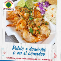 Mariscos La Anacua food