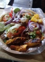 Tacos El Deudas food