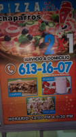 Chaparro´s Pizza inside