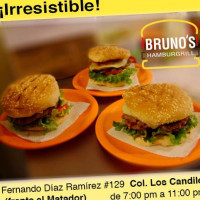 Bruno's Hamburgrill food