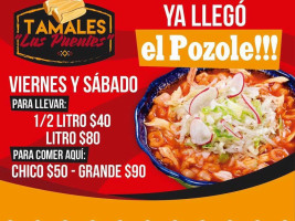 Tamales Las Puentes food