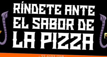 Pizza Del Kraken food