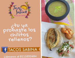 Tacos Sabina food