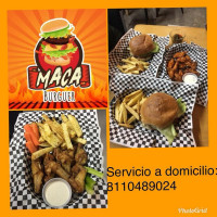 Maca Burguer food