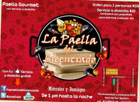 La Paella Del Licenciado food