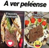 Oax'aqui Tlayuderia food