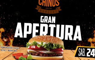 Chino's Burgers food