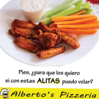 Alberto's Pizzeria food