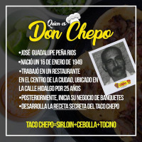 Tacos Chepo menu