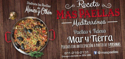 Mas Paellas food