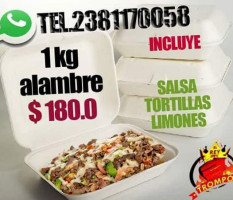 Taqueria El Rey Del Trompo food