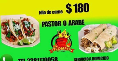 Taqueria El Rey Del Trompo food