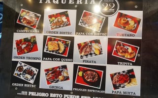 Taqueria 22 food