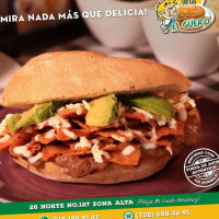 Tortas El Güero food