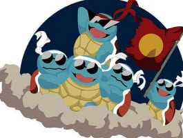 Alitas, Tortas&burritos Squirtle Squad food