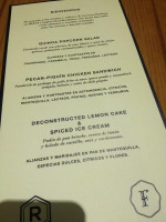 Reina menu