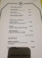 Reina menu