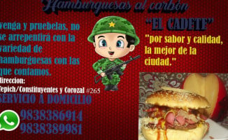 Hamburguesas El Cadete food