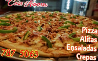 Casa Navarro Pizza Wings food