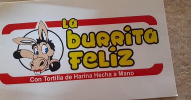 La Burrita Feliz food