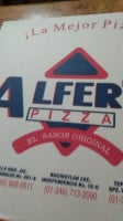 Alfer's Pizza food