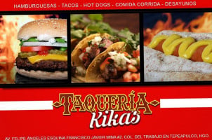 Taquería Kika's food