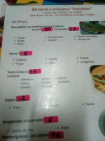 Birrieria Y Antojitos Panchito#col.la Trinchera Calle 55 Por 44 menu