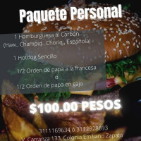 La Burguesia Tpc food